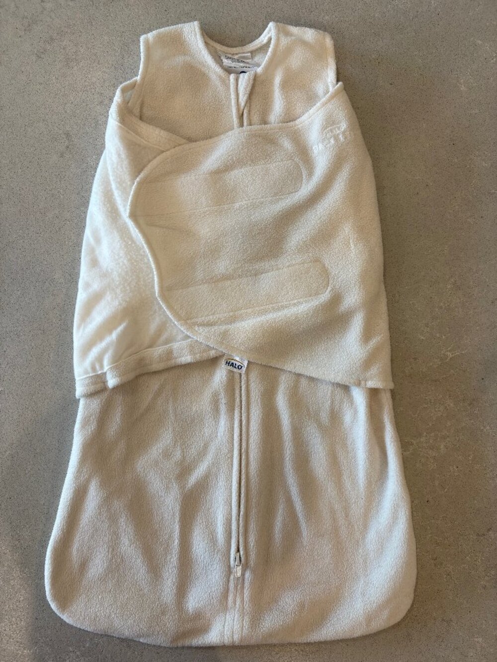HALO Fleece SleepSack Swaddle | Baby Sleep Sack | 3-6M